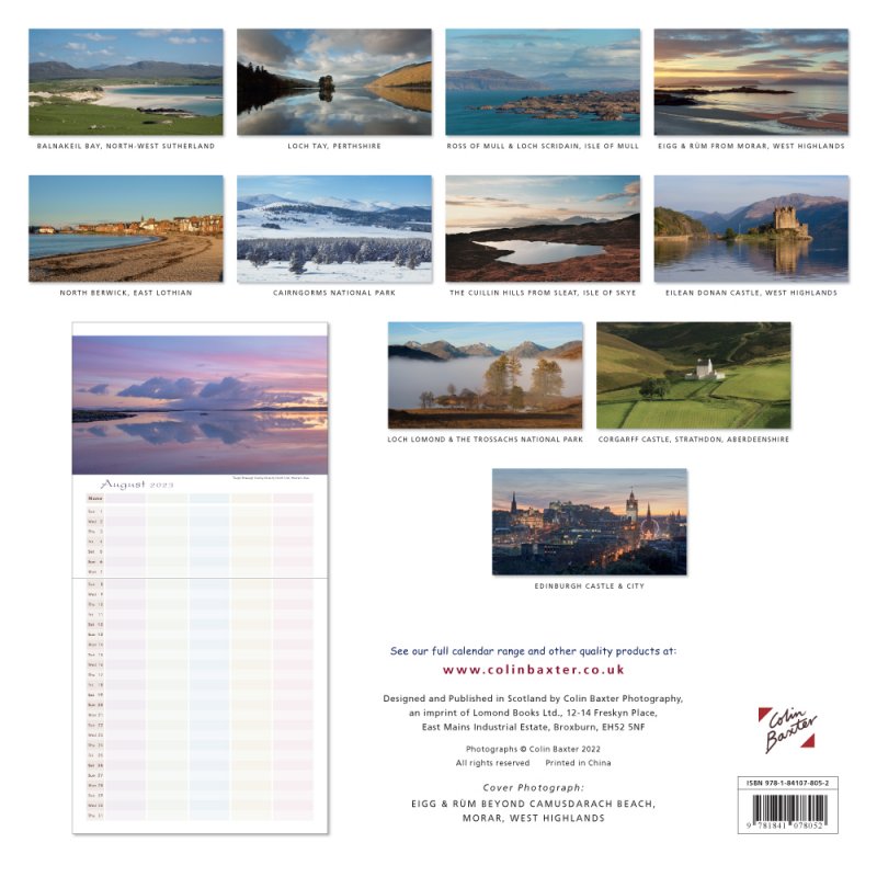2023 CB Calendar Scotland Family Organiser
