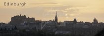 Edinburgh Castle & City Skyline, Edinburgh Postcard