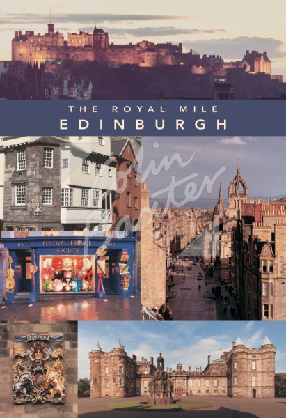 Royal Mile Composite, Edinburgh Postcard