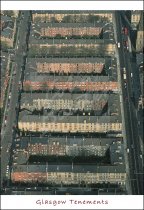 Tenements, Great Western Road, Glasgow Postcard (V Std CB)