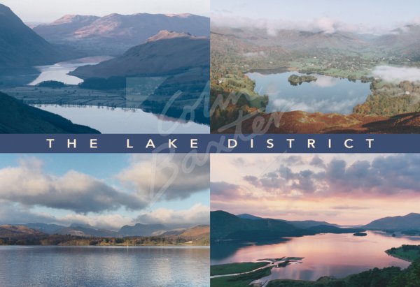 Lakes & Fells Comp 1, Lake District Postcard