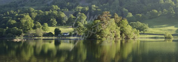 Rydal Water & Nab Cottage, Lake District Postcard