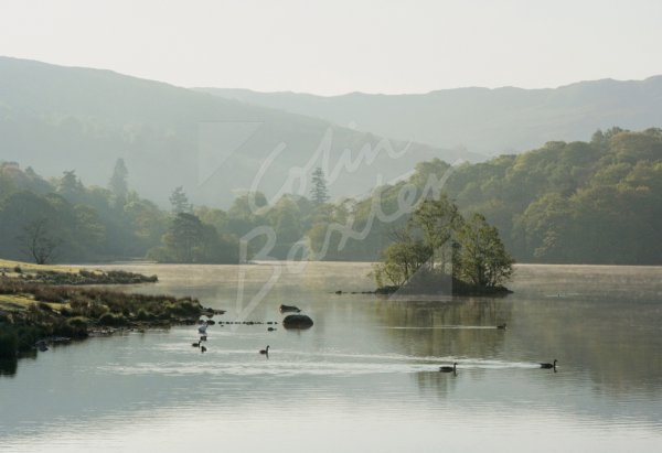 Rydal Water, Lake District Postcard
