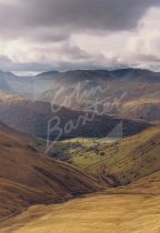 Hayeswater Gill, Hartsop & Helvellyn, Lake District Postcard