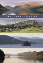 Lakeland - Panorama Comp, Lake District Postcard