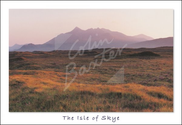 Cuillin Hills, Isle of Skye Postcard