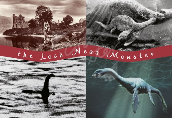 Loch Ness Monster Comp Postcard
