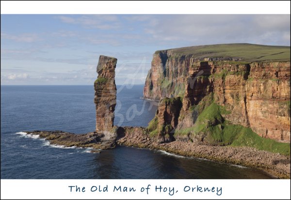 Old Man of Hoy & St John's Head Postcard