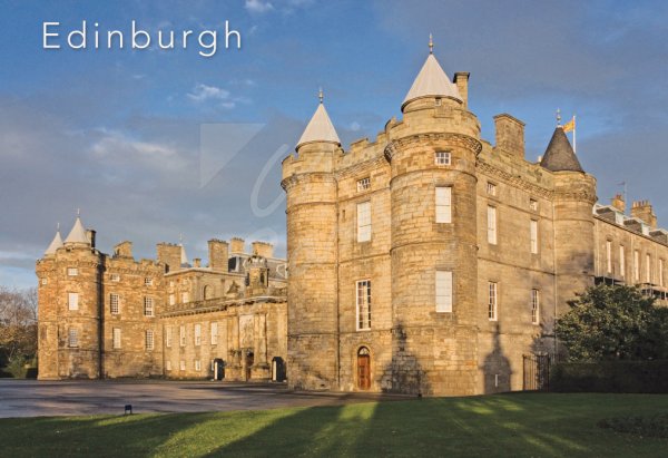 Palace of Holyroodhouse, Edinburgh 2 Postcard