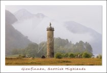 Glenfinnan Monument, Lochaber Postcard