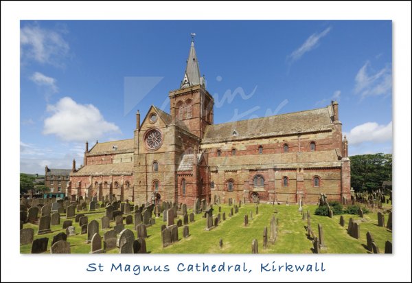 St Magnus Cathedral, Kirkwall, Orkney Postcard