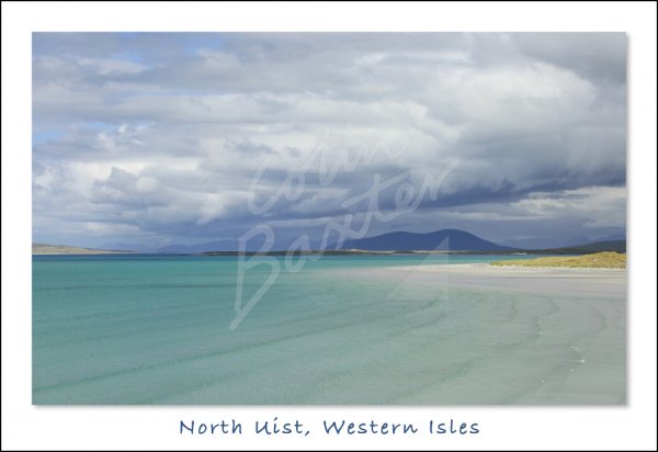 Traigh Lingeigh, North Uist, Western Isles Postcard