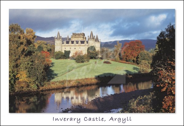 Inveraray Castle, Argyll Postcard