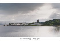 Inveraray, Loch Fyne, Argyll Postcard