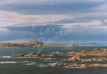 Iona & Sound of Iona from Erraid Postcard