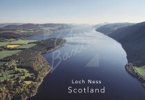 Loch Ness from north From Air Postcard