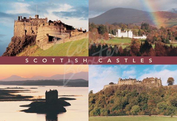 Scottish Castles Comp 2 Postcard