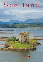 Castle Stalker, Appin, Argyll Postcard