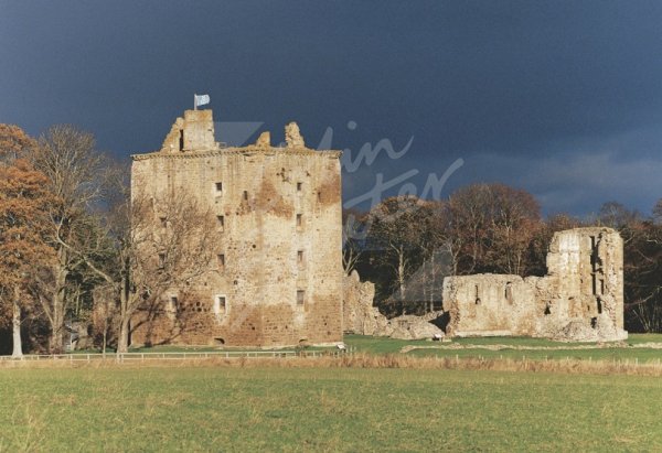 Spynie Palace, Moray Postcard