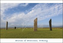 Stones of Stenness, Orkney Postcard