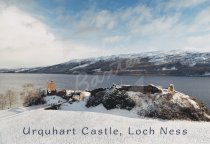 Urquhart Castle, Loch Ness, Highlands Postcard