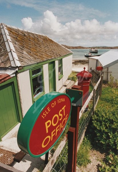 Iona Post Office Postcard