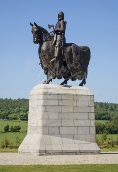 King Robert Bruce statue, Bannockburn Postcard