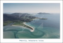 West Coast of Harris From Air Postcard