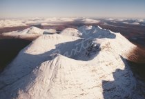 Beinn Eighe, Wester Ross From Air Postcard