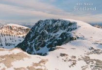 Ben Nevis from west From Air Postcard