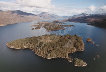 Loch Maree, Wester Ross From Air Postcard