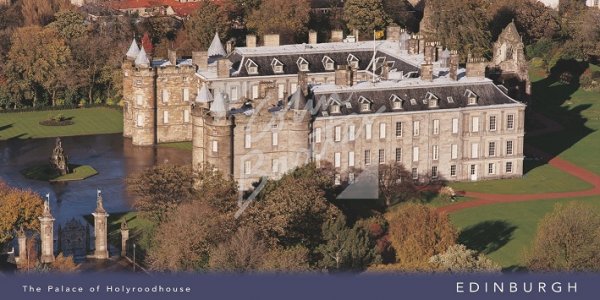 Palace of Holyroodhouse, Edinburgh Postcard