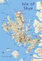 Map of Isle of Skye Postcard