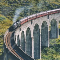 Glenfinnan Viaduct Greetings Card