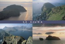 St. Kilda, Outer Hebrides 2 Comp Postcard
