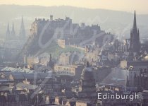 Edinburgh Castle & City Magnet (H CB)