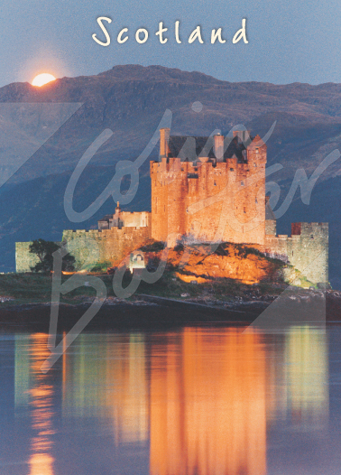 Eilean Donan Castle at dusk Magnet