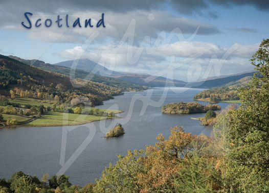 Queen's View, Perthshire Magnet