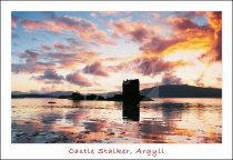 Castle Stalker, Appin, Argyll 3 Postcard