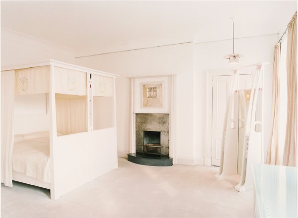 Bedroom Mackintosh House Postcard