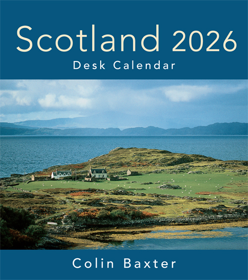 2026 Calendar Scotland Desktop Easel
