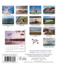 2027 Calendar Scotland Desktop Easel